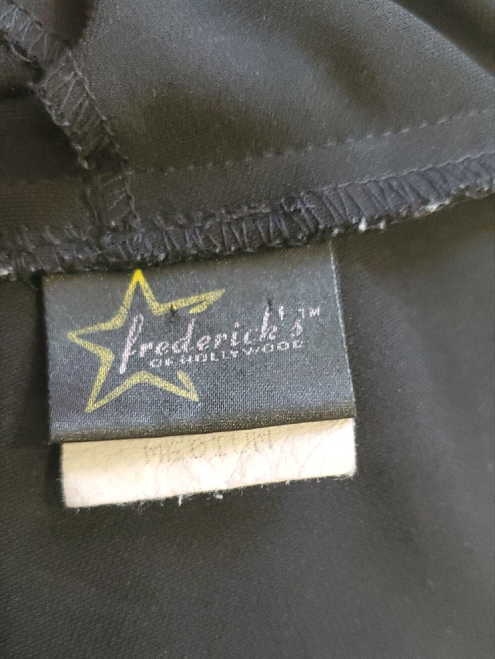 Vtg Frederick's of Hollywood Black Backless Maxi Dress with Crisscross Straps - Picture 9 of 13